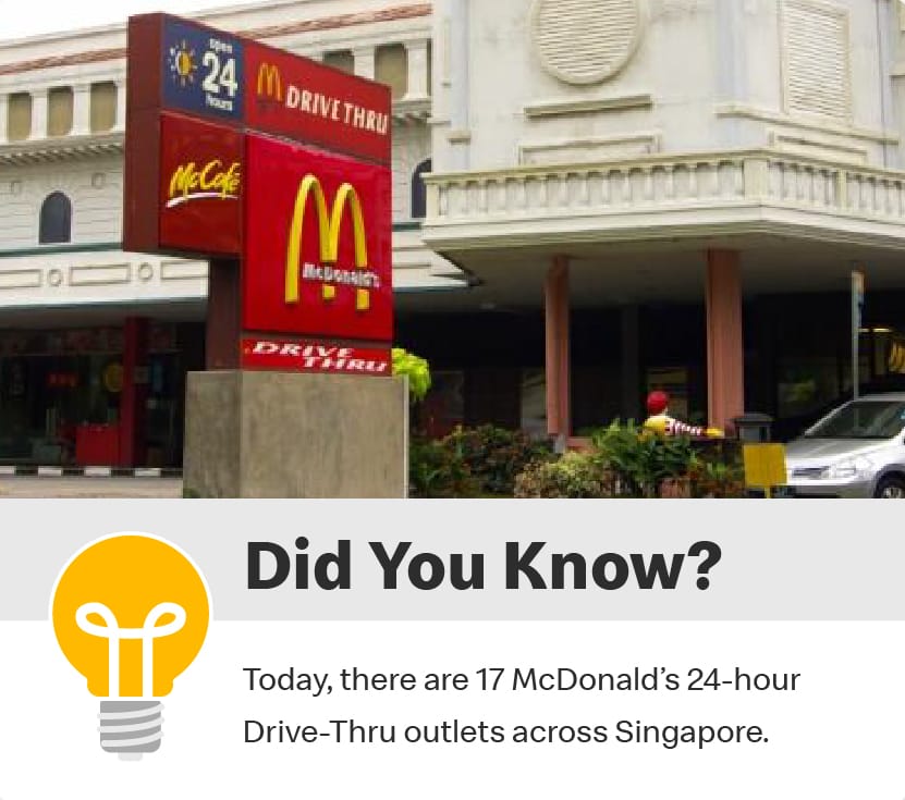 Our Singapore Story McDonald s Singapore