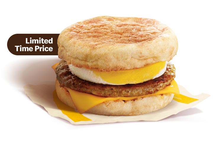 Sausage McMuffin® <br/>with Egg