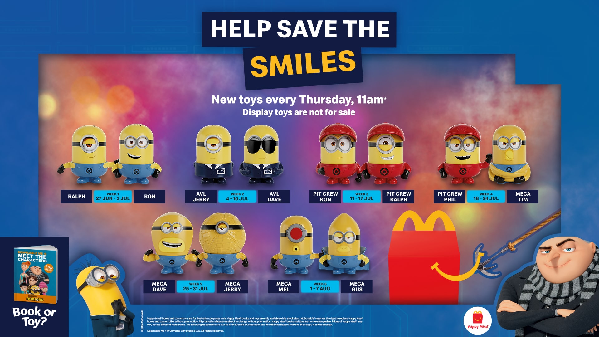 Happy Meal® Toys Now Available!