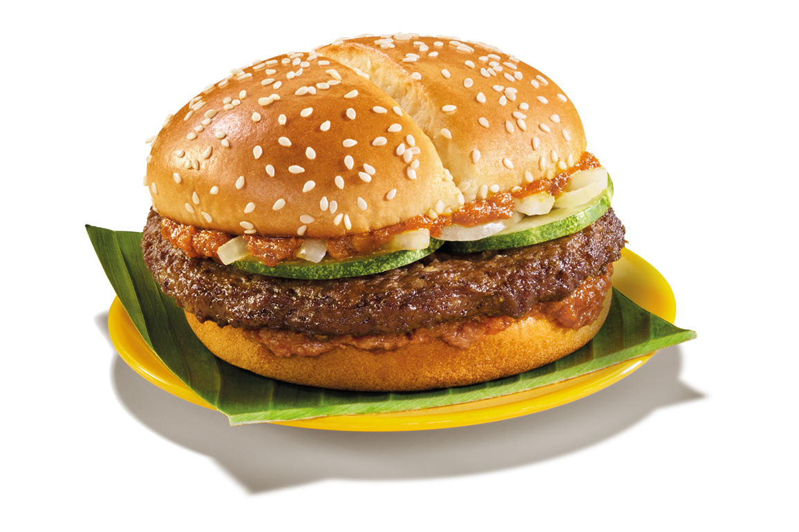 Satay Beef Burger 