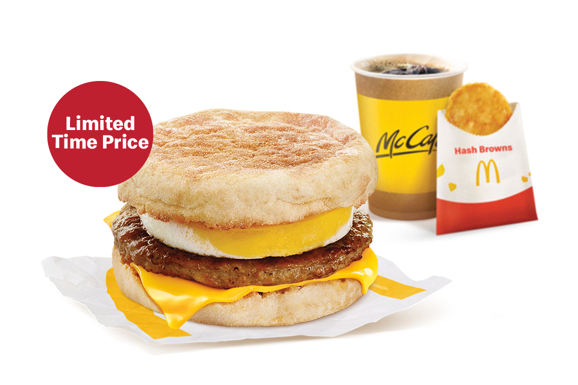 Sausage McMuffin® with Egg Meal 