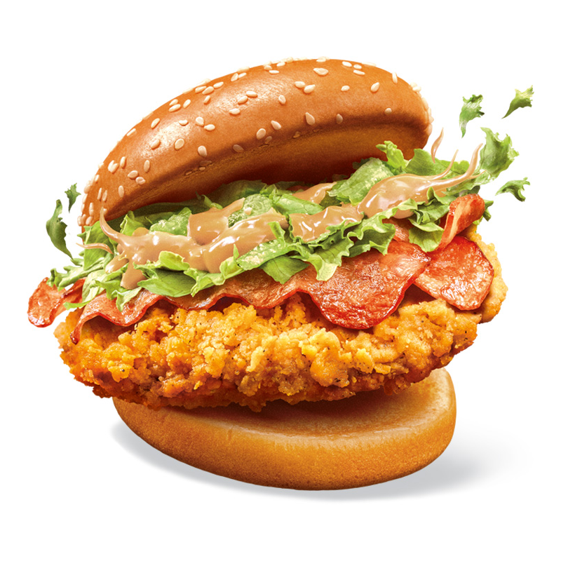 Sweet BBQ McSpicy® with Chicken Bacon 