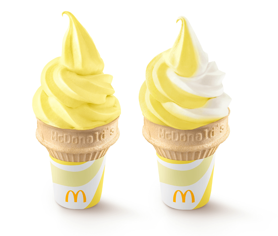  Pineapple Soft Serve and Pineapple Twist  Soft Serve 