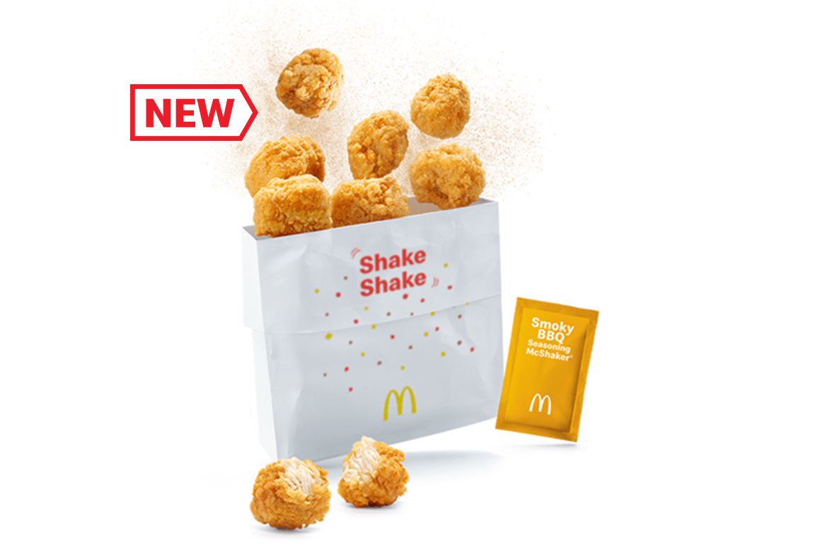 Smoky BBQ Shaka Shaka Chicken McBites® 