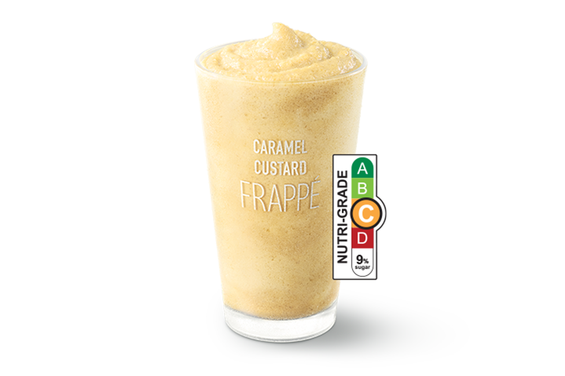 Caramel Custard Frappé 