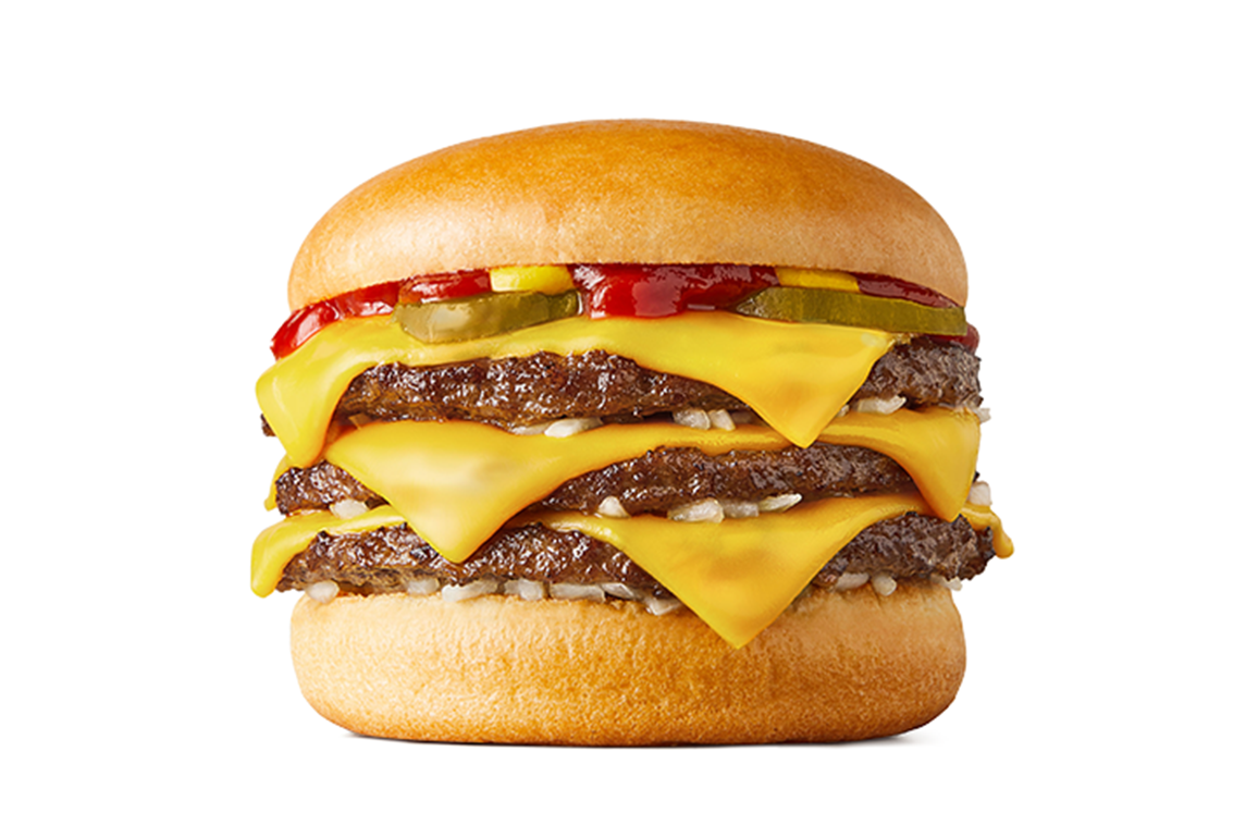 Triple Cheeseburger 