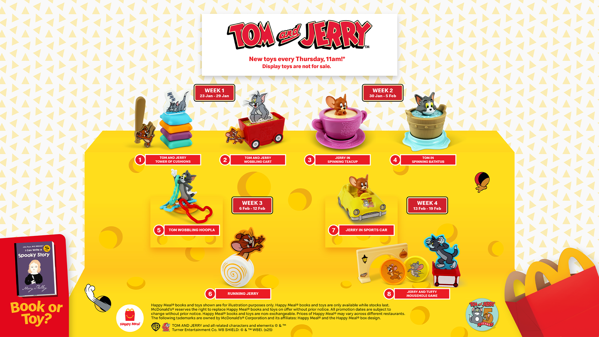 Happy Meal® Toys Now Available!