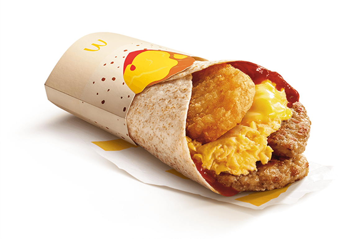 Breakfast Wrap Chicken Sausage