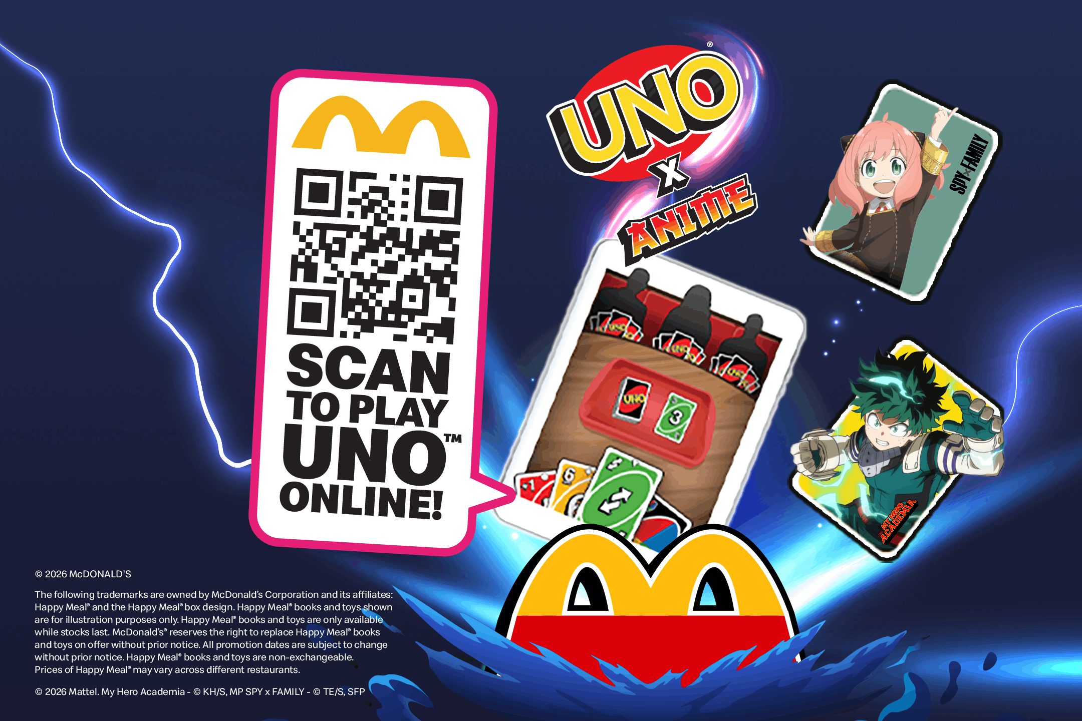 Enjoy TinyTAN Digital Play Experience with every Happy Meal® Toy