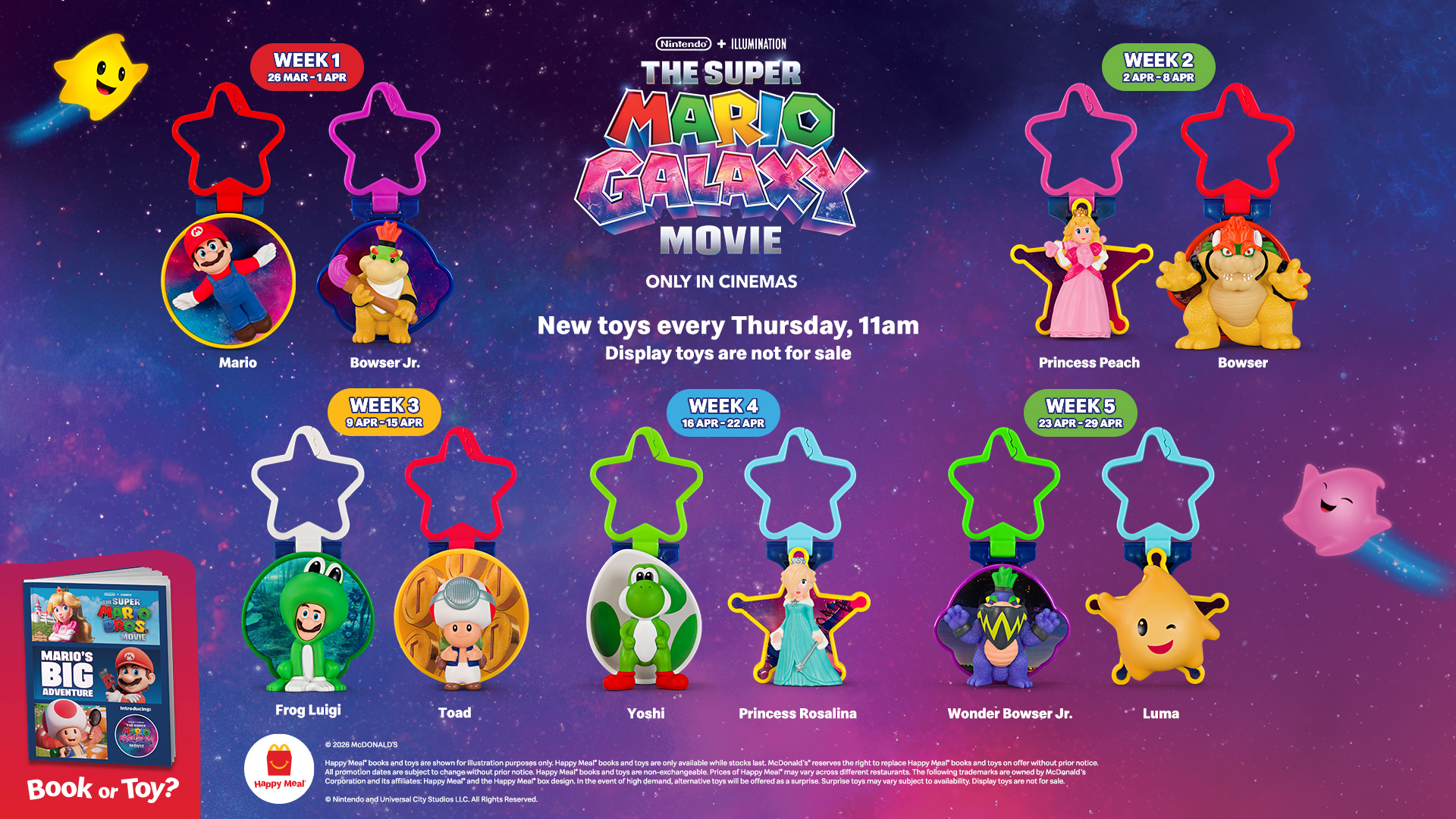 Happy Meal® Toys Now Available!