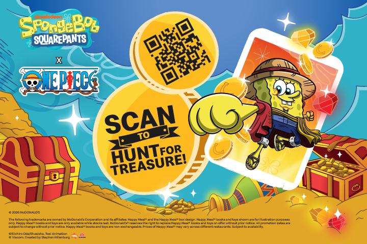 Enjoy Super Mario Digital Experience with every Happy Meal® Toy