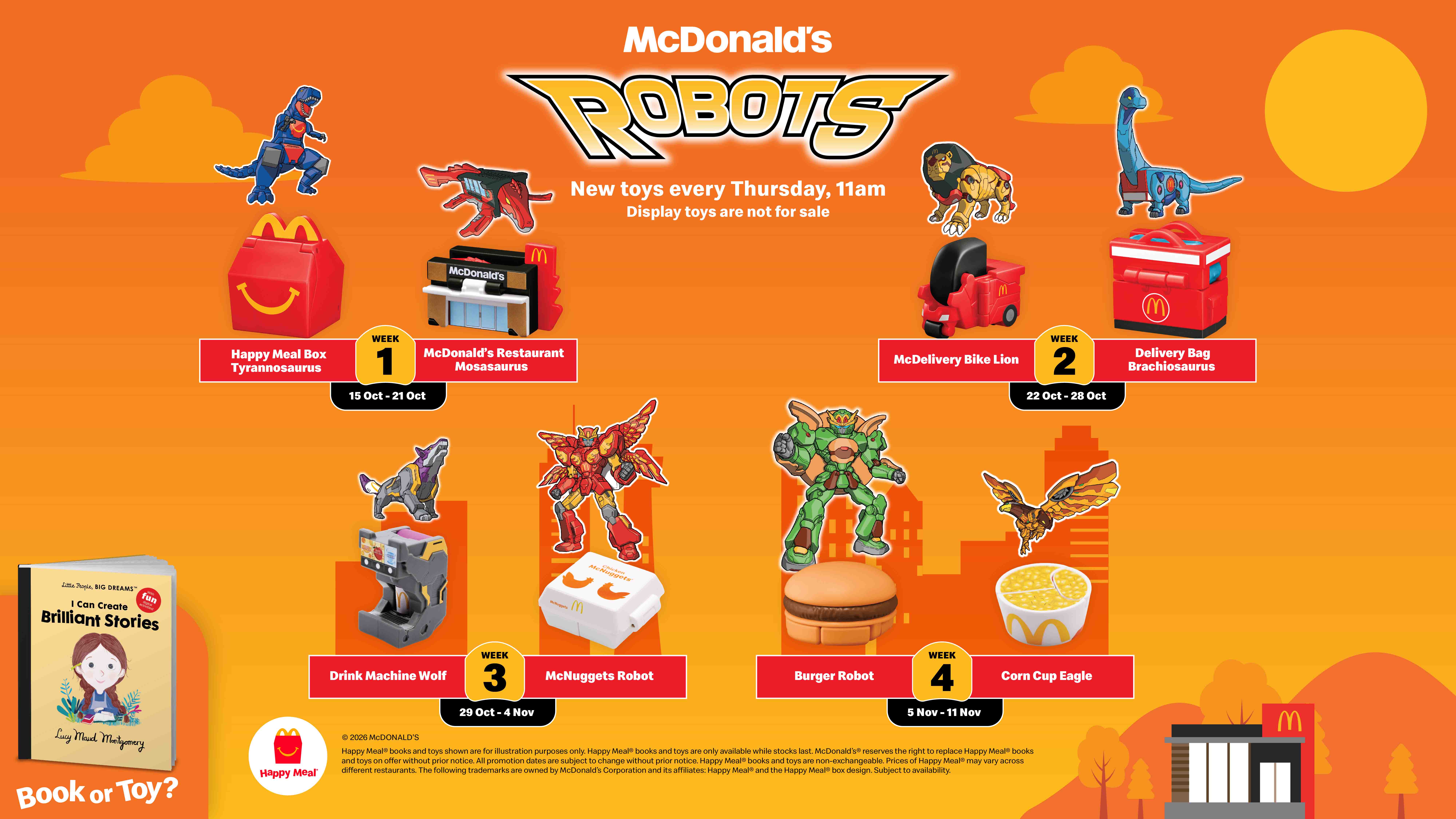 Happy Meal® Toys Now Available!