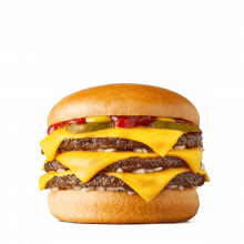 Triple Cheeseburger