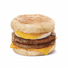 Double Sausage McMuffin® with Egg